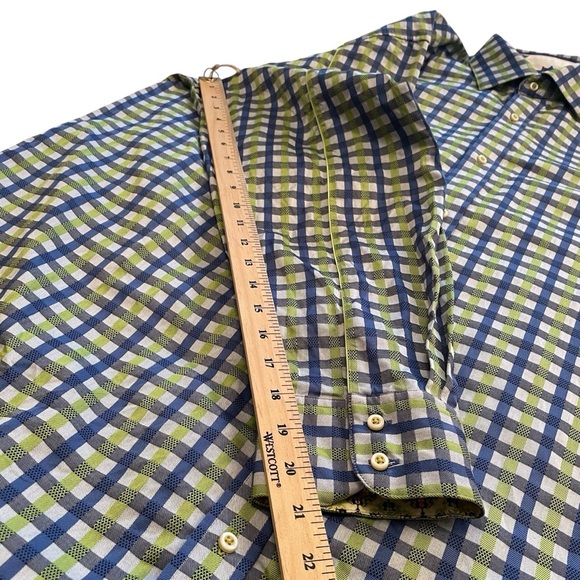 Robert Graham Colorful Plaid
Striped Shirt Button Down-"2X Big and Tall - Picture 7 of 10